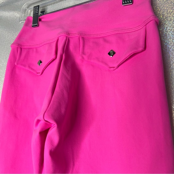 Bia Brazil fitness pants crop neon pink cropped pockets on bum sexy workout gym - Picture 3 of 6
